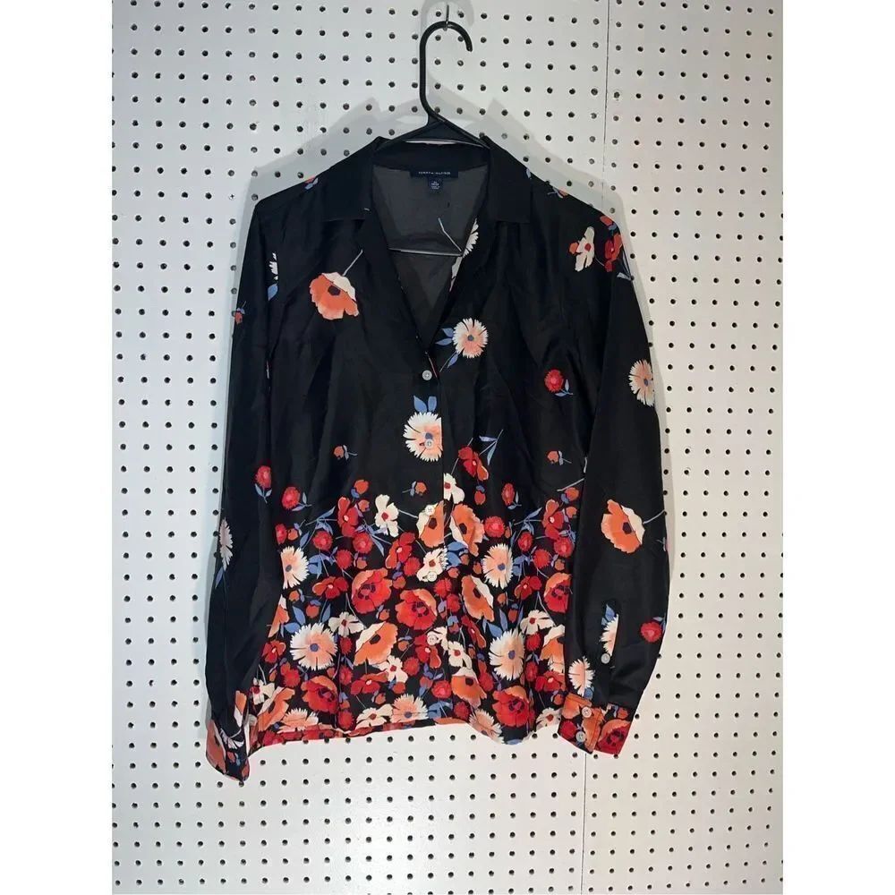 Tommy Hilfiger button down blouse